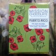 MISSION Chocolate PUERTO RICO Dark Chocolate Bar