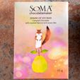 SOMA Spark of Joy Carmel Milk Chocolate with Pumpkin Seeds in Honey