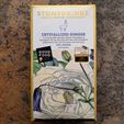 Stonegrindz Crystallized Ginger 55-Percent Coconut Milk Chocolate Bar